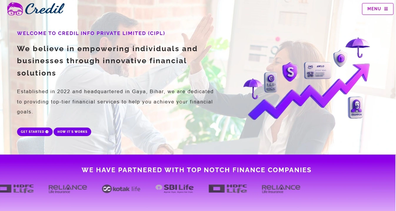 Credil financial platform developed by Auralgix